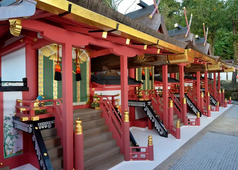 Main Sanctuary at Kasuga Taisha Shrine