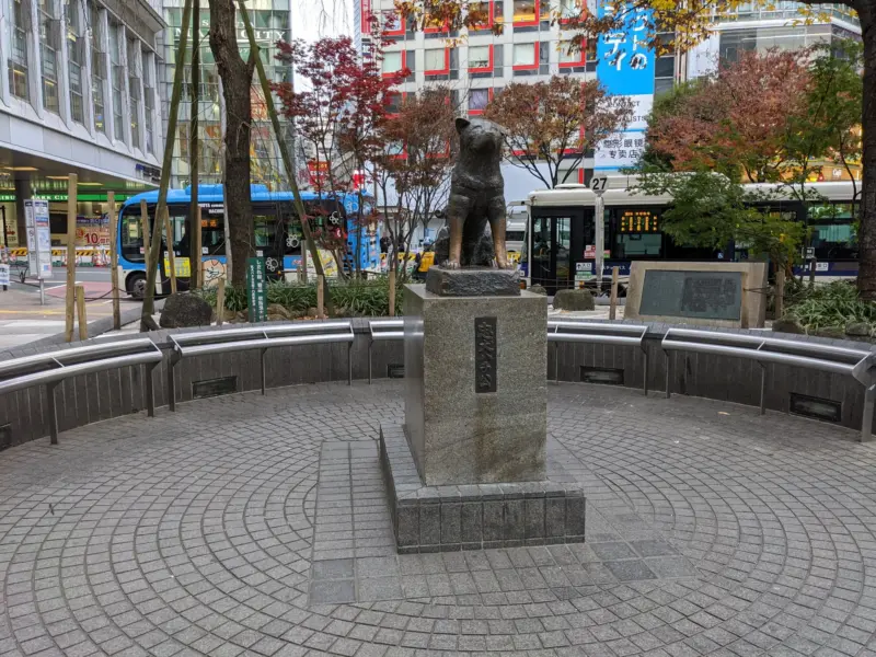 Hachiko Statue in Shibuya