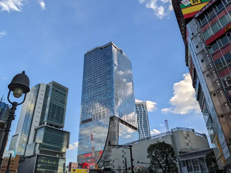 Shibuya Scramble Square view