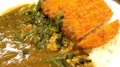 Pork cutlet curry at CoCo Ichibanya Japan.