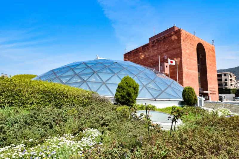 Exhibits inside the Nagasaki Atomic Bomb Museum, offering insights into the city's history