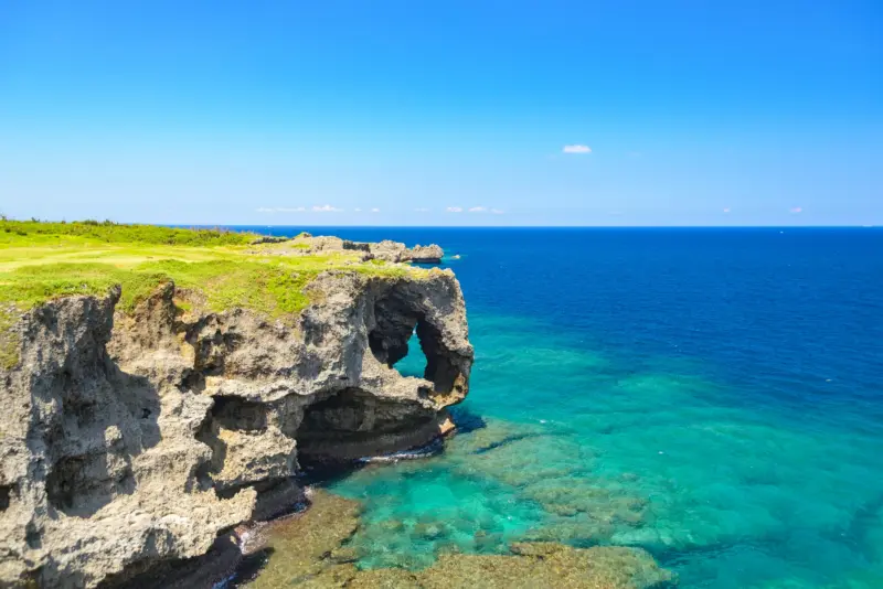 Cape Manzamo with its dramatic ocean views