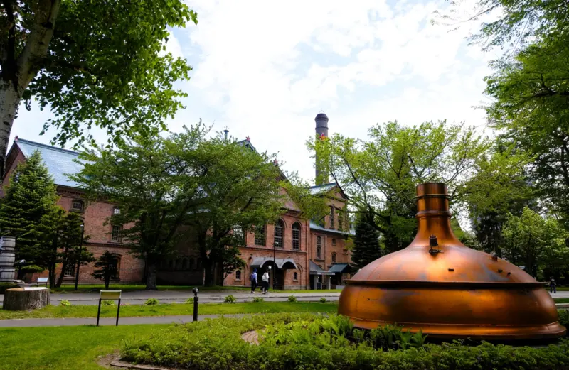 Exhibits at Sapporo Beer Museum