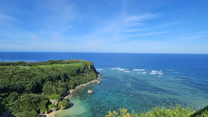 Tropical beaches in Okinawa