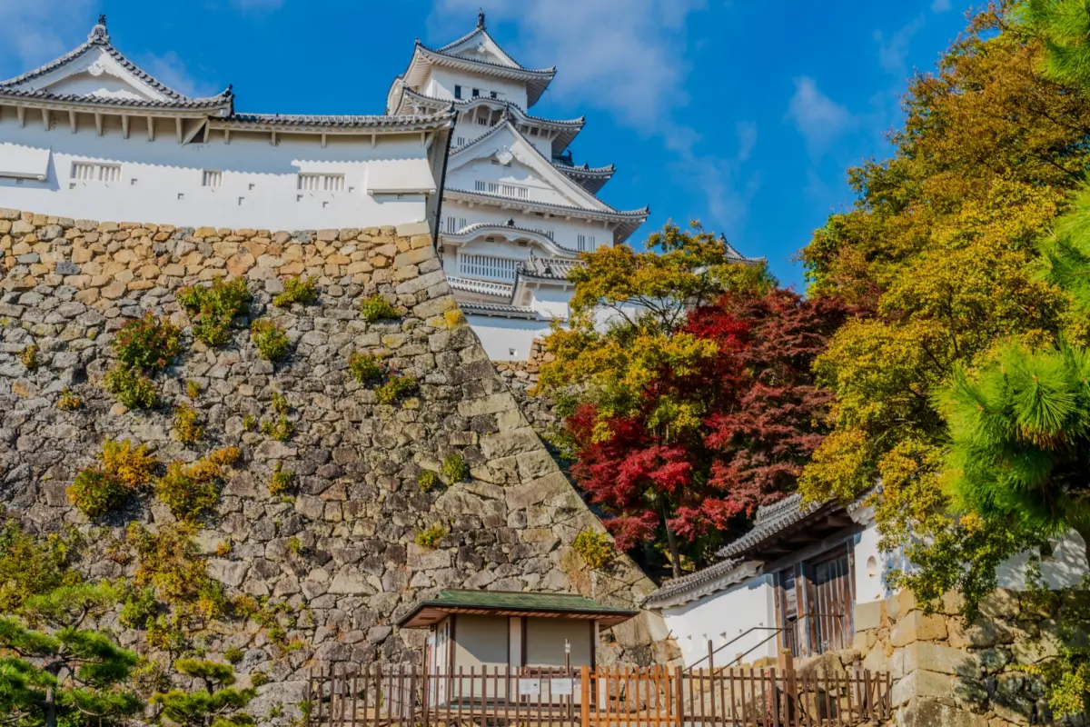 Himeji Castle UNESCO World Heritage Site, showcasing traditional Japanese architecture.