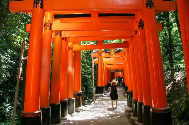 Fushimi Inari Shrine in Kyoto