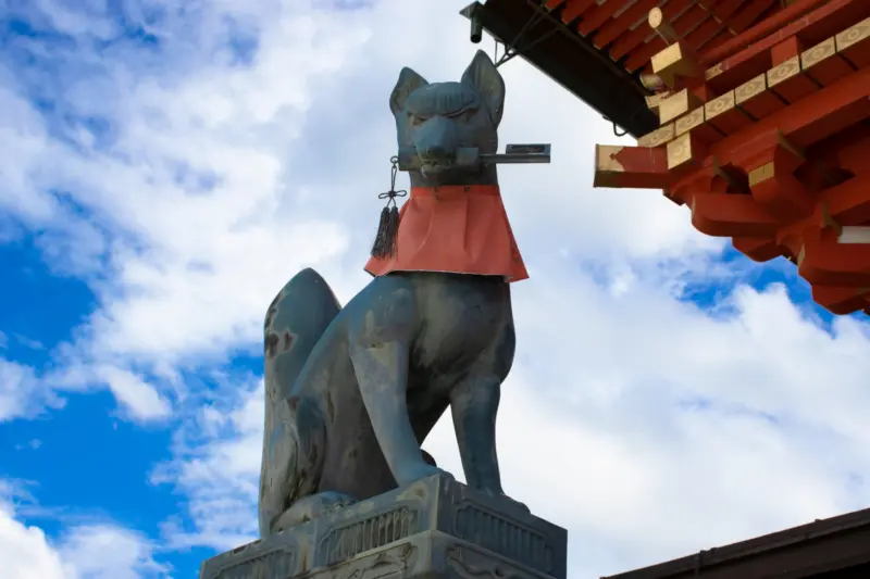 Fushimi Inari Shrine fox