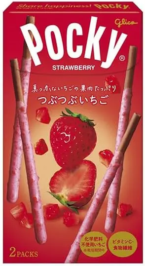 Pocky sticks in classic and seasonal flavors