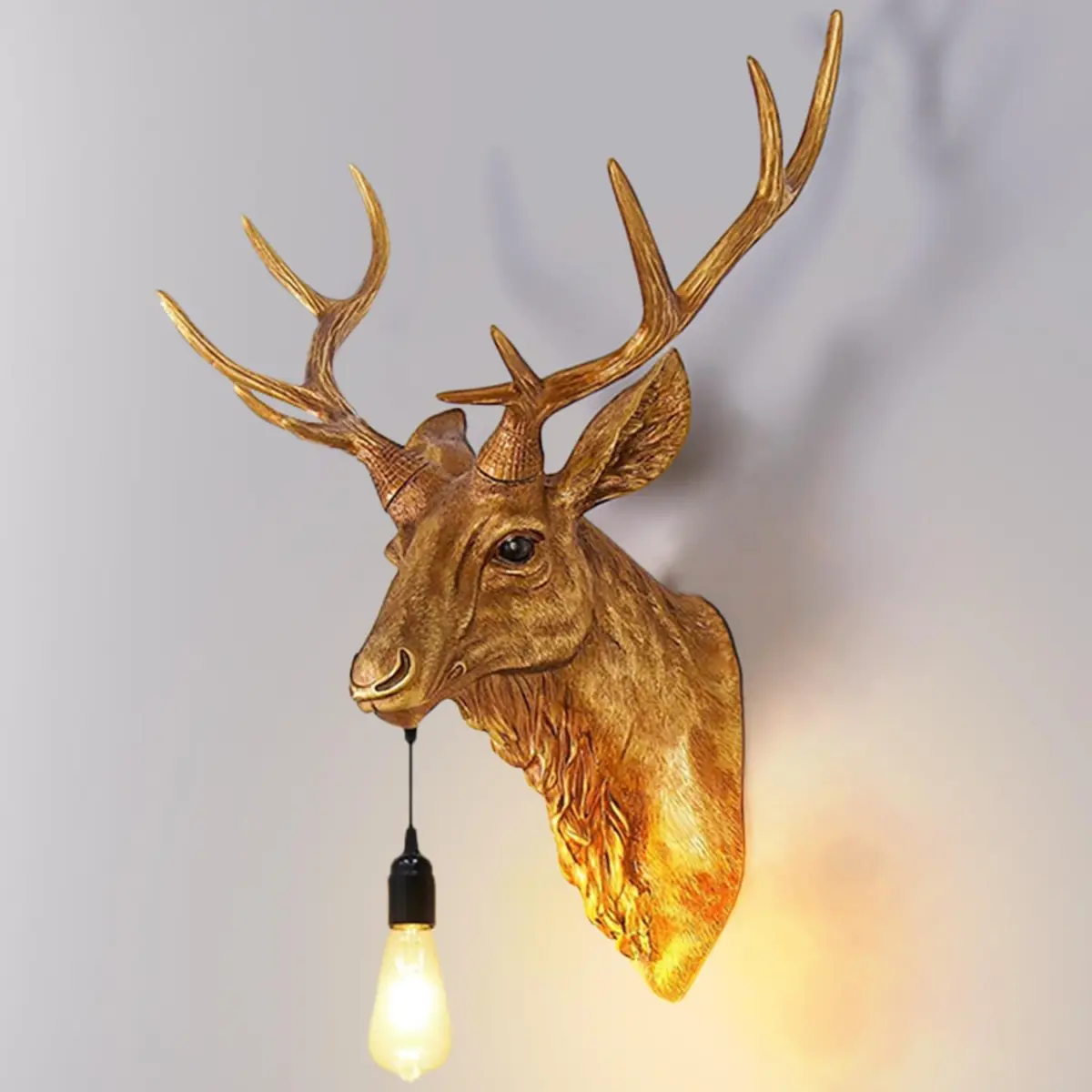 Deer Head Lamp