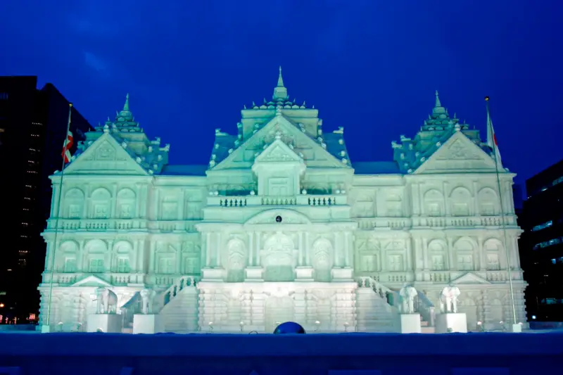 Odori Park Snow Sculptures