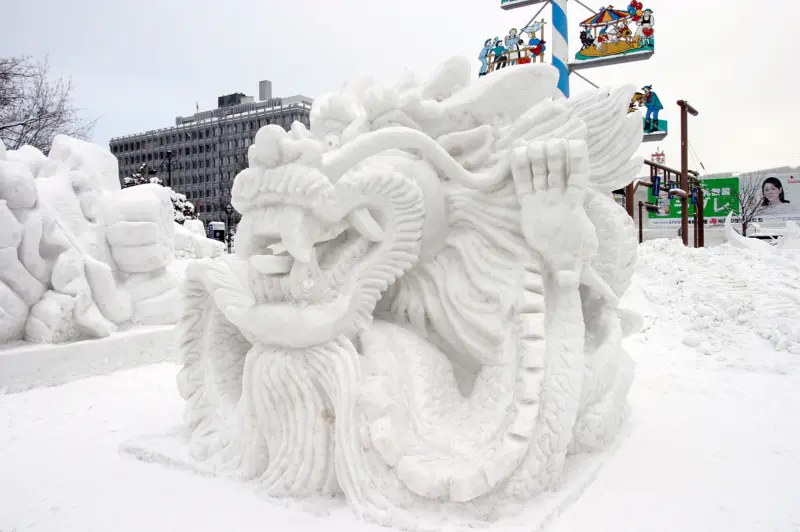 Odori Park Snow Sculptures