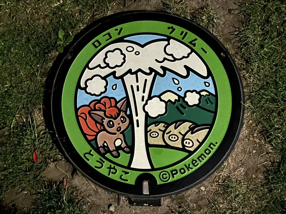 Pokémon manhole
