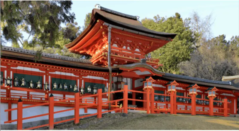 Main Sanctuary at Kasuga Taisha Shrine