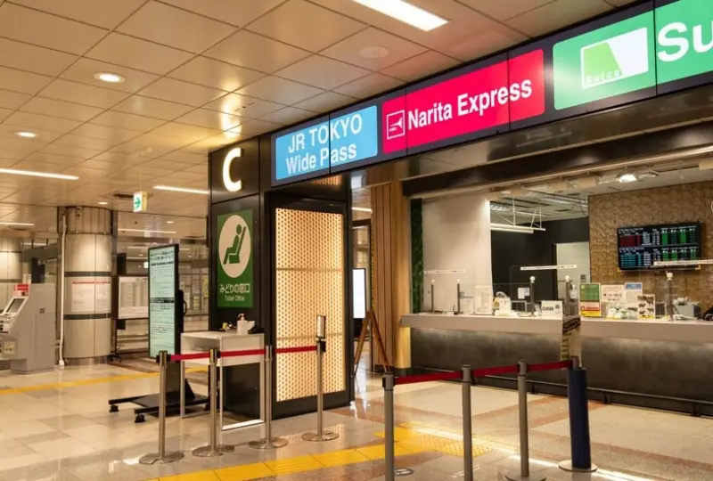  Narita Express Ticket Counter