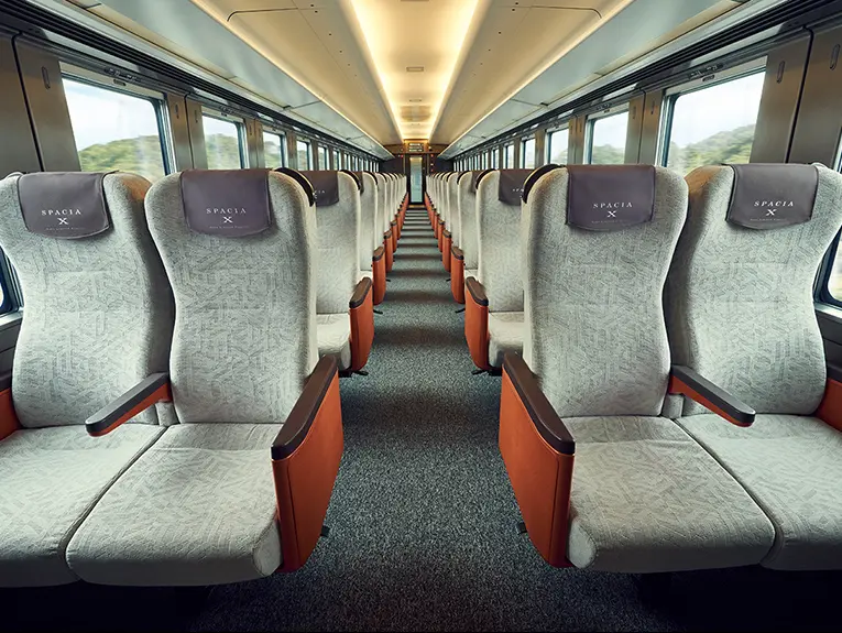 Standard Class seats on SPACIA X.
