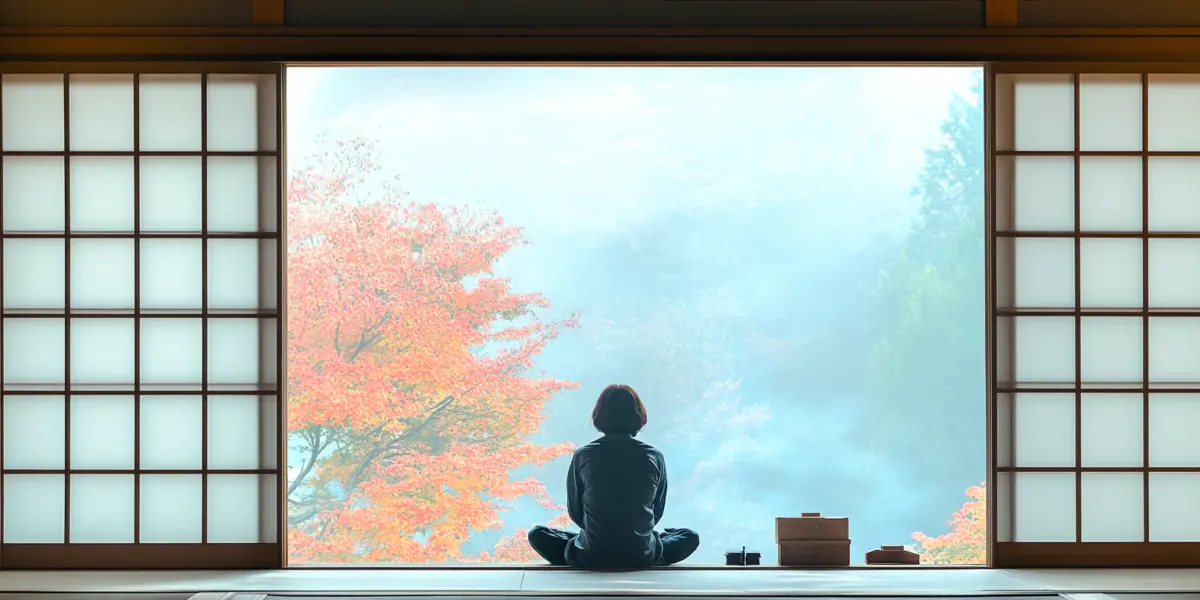 Solo traveler staying at Japan