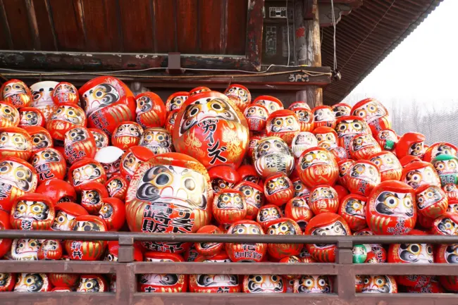 Shorinzan Daruma-ji Temple in Takasaki, the birthplace of Japan’s iconic daruma doll.