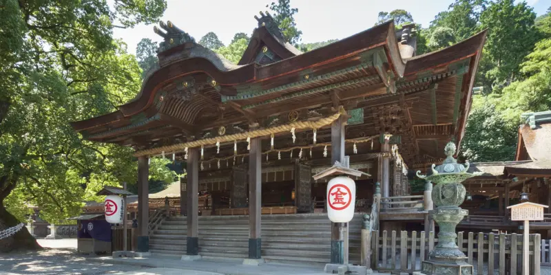 Kotohira-gu Shrine, a historic site in Kagawa.