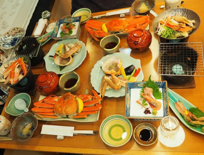 Tottori's famous Matsuba Crab dish