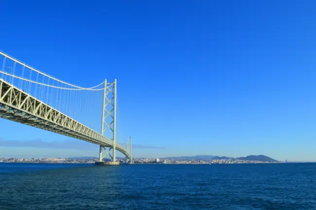 The picturesque Awaji Yumebutai complex, blending architecture and nature.