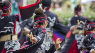 Yosakoi Festival, Kochi’s vibrant summer dance event.