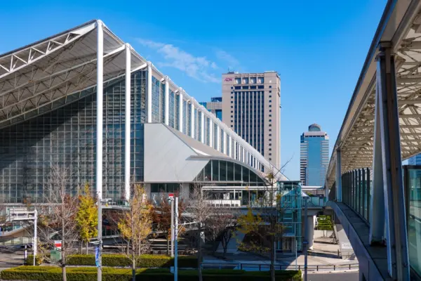 Makuhari Messe, a hub for conventions, concerts, and global events.