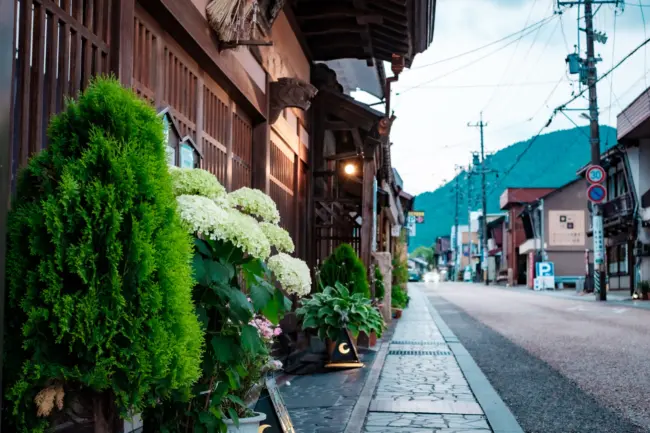 The serene waterways and traditional charm of Gujo Hachiman’s historic streets.