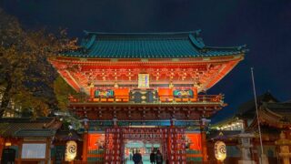 Kanda Myojin Shrine in Tokyo, a historic Shinto shrine known for its vibrant festivals and blessings for business and technology.