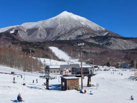 Mount Bandai, offering stunning views and year-round outdoor activities.