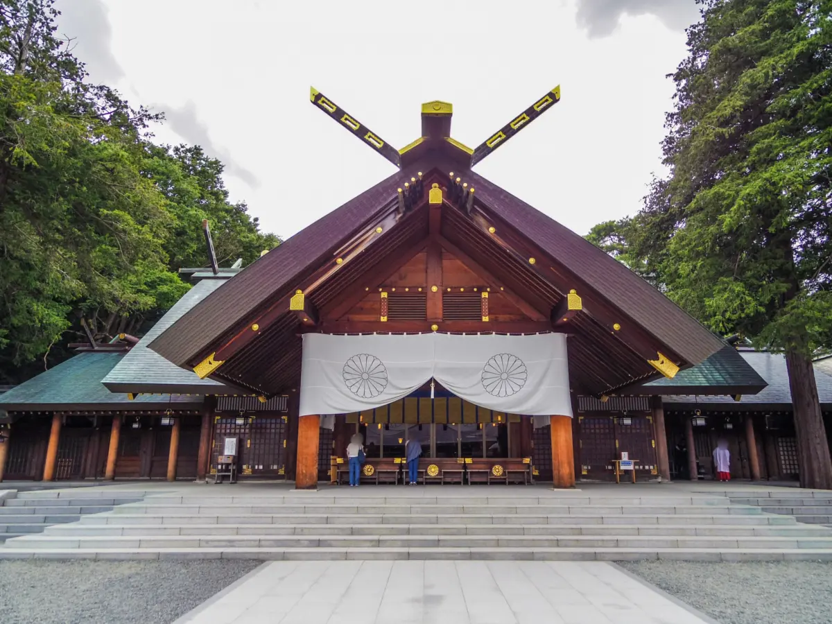 Hokkaido Shrine in Sapporo, a beautiful spot for cherry blossoms and one of the best shrines to visit in Japan.