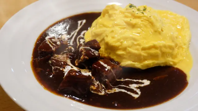omurice at Osaka