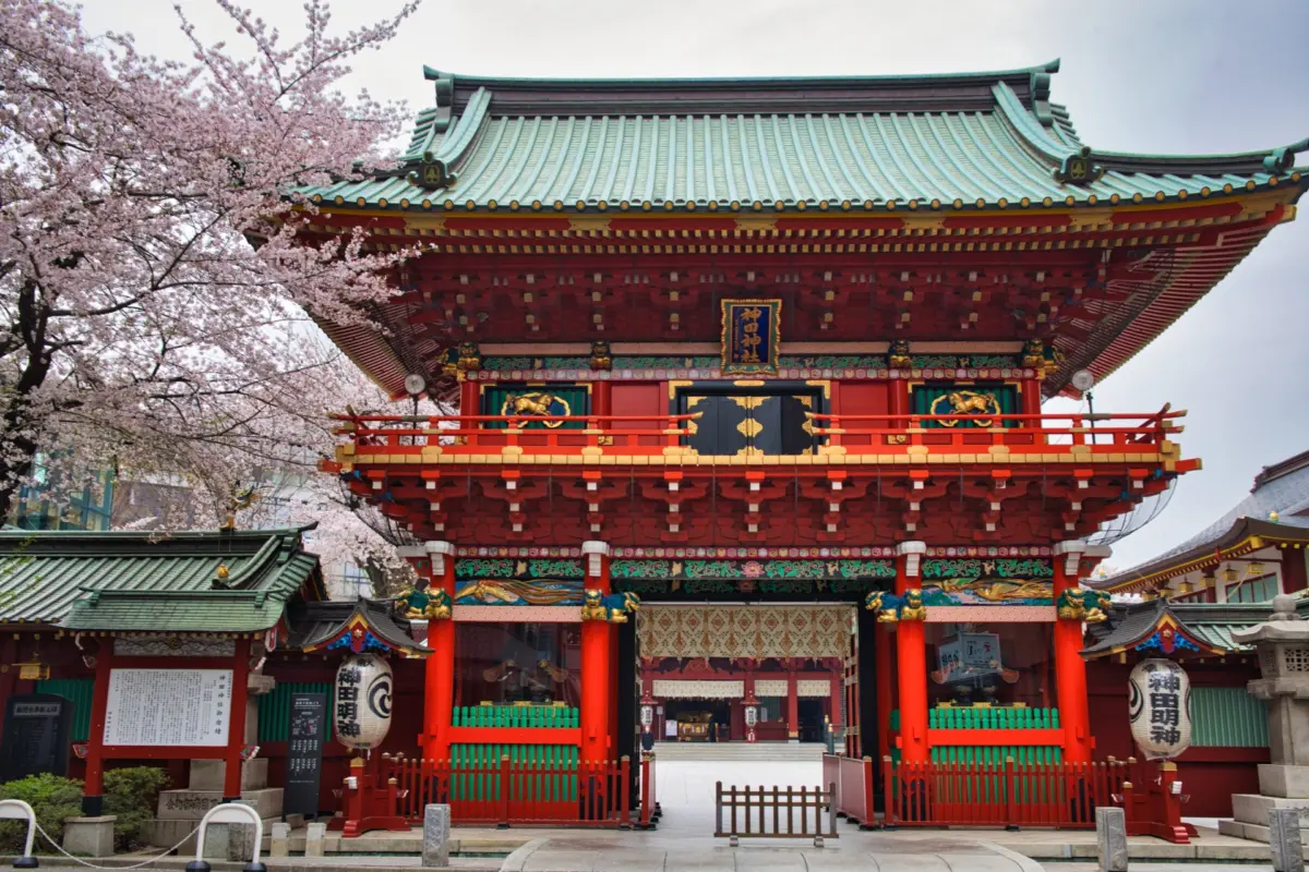 Kanda Shrine, a historic site in Tokyo popular for blessings of business success and prosperity.