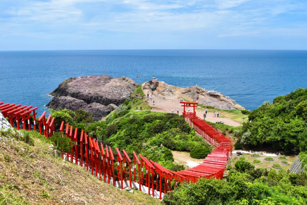 Motonosumi Shrine in Yamaguchi