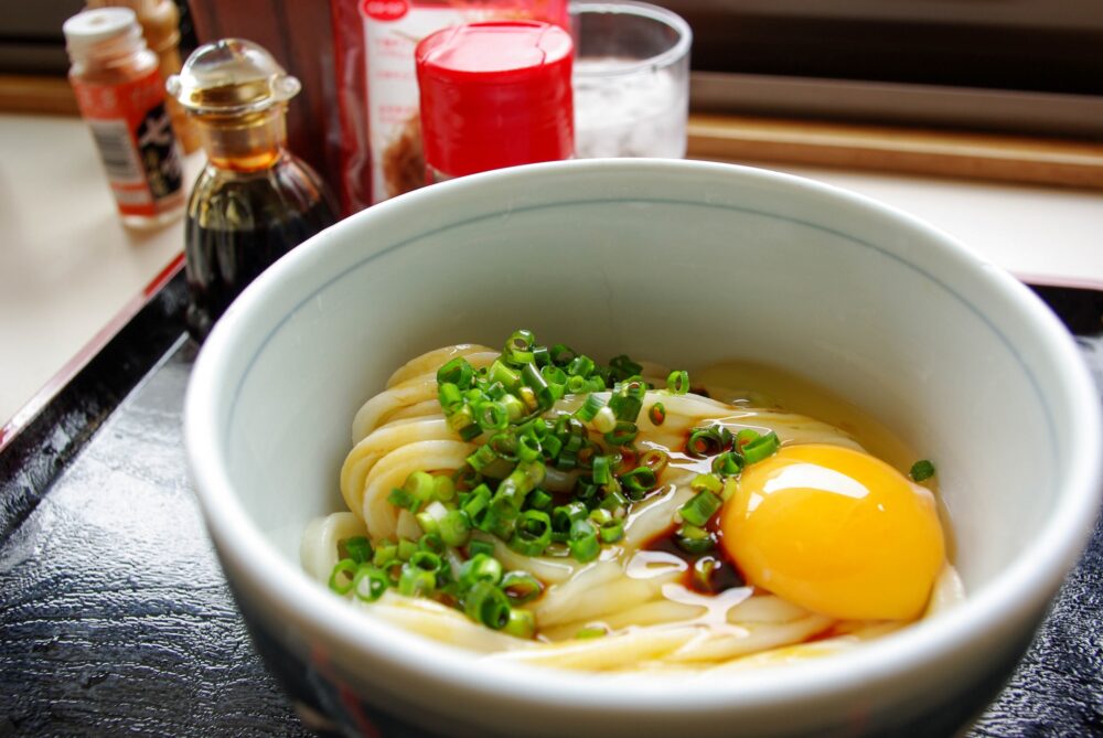 Sanuki Udon, Kagawa's famous noodle dish.