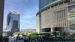 The futuristic Umeda Sky Building Osaka, a top attraction for architecture lovers.
