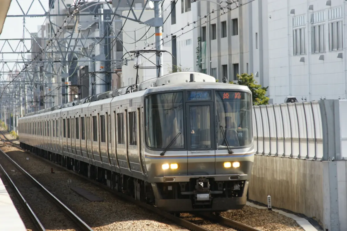 JR train to himeji