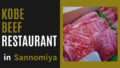 kobe　beef restaurant
